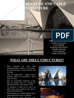 Shell Structures and Cable Structures