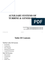 Auxiliary Systems of Turbine & Generator