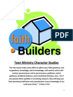 Teen Ministry Character Studies