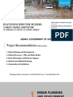 Disaster Risk Reduction Including Climate Change Adaptation: Asdma, Government of Assam