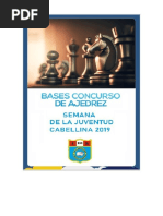 Bases Concurso Ajedrez 2019