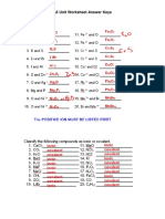 All Unit Worksheet Answer Keys