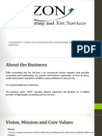 A Feasibility Study On Outsourcing Accounting and Tax Services