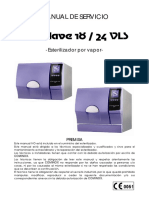 STERILCLAVE 18 - 24 VLS Manual Técnico 2012 Español PDF