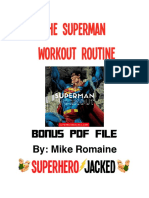 Get A Superman Body With This PDF