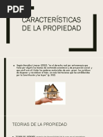 Características de La Propiedad