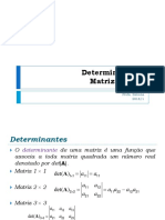 AL - 2 - Determinante e Matriz Inversa - 2018 - 1 PDF