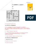 Dossier 2 Lecon 1 PDF