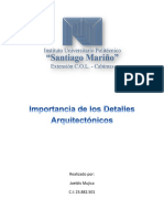 Importancia de Los Detalles Arquitectónicos