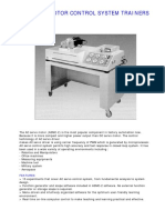 Ac Servo Motor Control System Trainers ASMC-2: Features