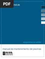 Manual de Mantenimiento de Piscinas