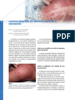 Celulitis Post Inmunizacion