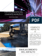 Envejecimiento Del Cemento Asfáltico