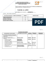 Informática Plan de Lapso 3er Año Colegio El Pilar