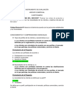 Instrumento de Evaluación