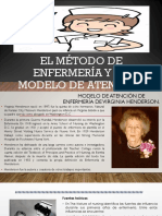 El Método de Enfermería y Un Modelo de Atencion