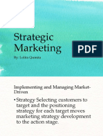 Strategic Marketing