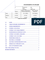 Control Valve Selection Basis