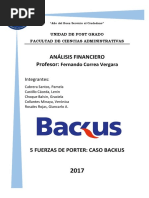 5 Fuerzas de Porter Backus