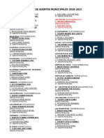 Agentes Municipales 2018-2021