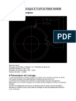 Taillage D'engrenages À L'outil Ou Fraise Module: I Définition - Description