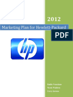 Marketing Plan For HP PDF