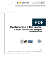 Calculo Diferencial e Integral