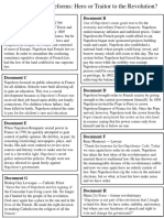 Napoleon and The Napoleonic Code Sources and Worksheet