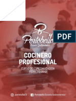 Curso Cocinero Profesional 2019