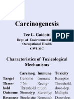 Carcinogenesis: Tee L. Guidotti