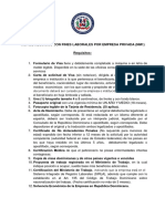 Visa NM1 Empresa Privada Dom PDF