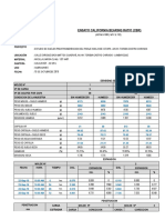 Ensayo California Bearing Ratio (CBR) : Solicitante