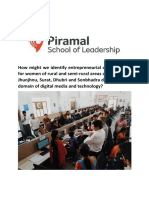 Case Study - Piramal School of Leadership