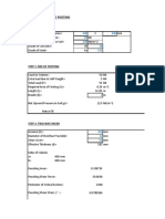 Design of Isolated Footing: Given Data