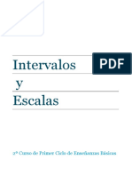 Escalas e Intervalos