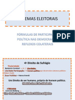 Sistemas Eleitorais