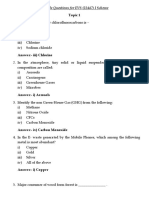 Topic 1: Sample Questions For EVS (22447) I Scheme