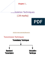 Modulation Techniques