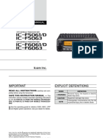 IC-F5061 - F6061 Instruction Manual