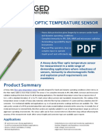 Fiber Optic Sensor, High Voltage Temperature Sensors, LSENSU - Rugged Monitoring