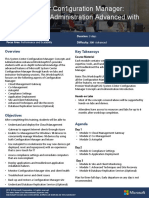 System Center Configuration Manager Concepts and Administration Advanced