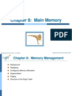 Chapter 8: Main Memory: Silberschatz, Galvin and Gagne ©2013 Operating System Concepts - 9 Edition