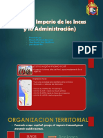 El Imperio de Los Incas y Su Administración