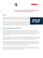 Database Split CS and HCM