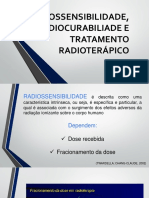 Radiossensibilidade, Radiocurabilidade e Tratamento