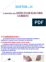 Chapter - 14: Chemical Effects of Electric Current