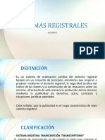 Sistemas Registrales