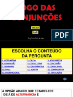 Jogo Das Conjunções