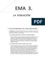 Tema 3. La Población