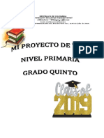 Proyecto de Vida Quinto Grado-2 - 395 PDF